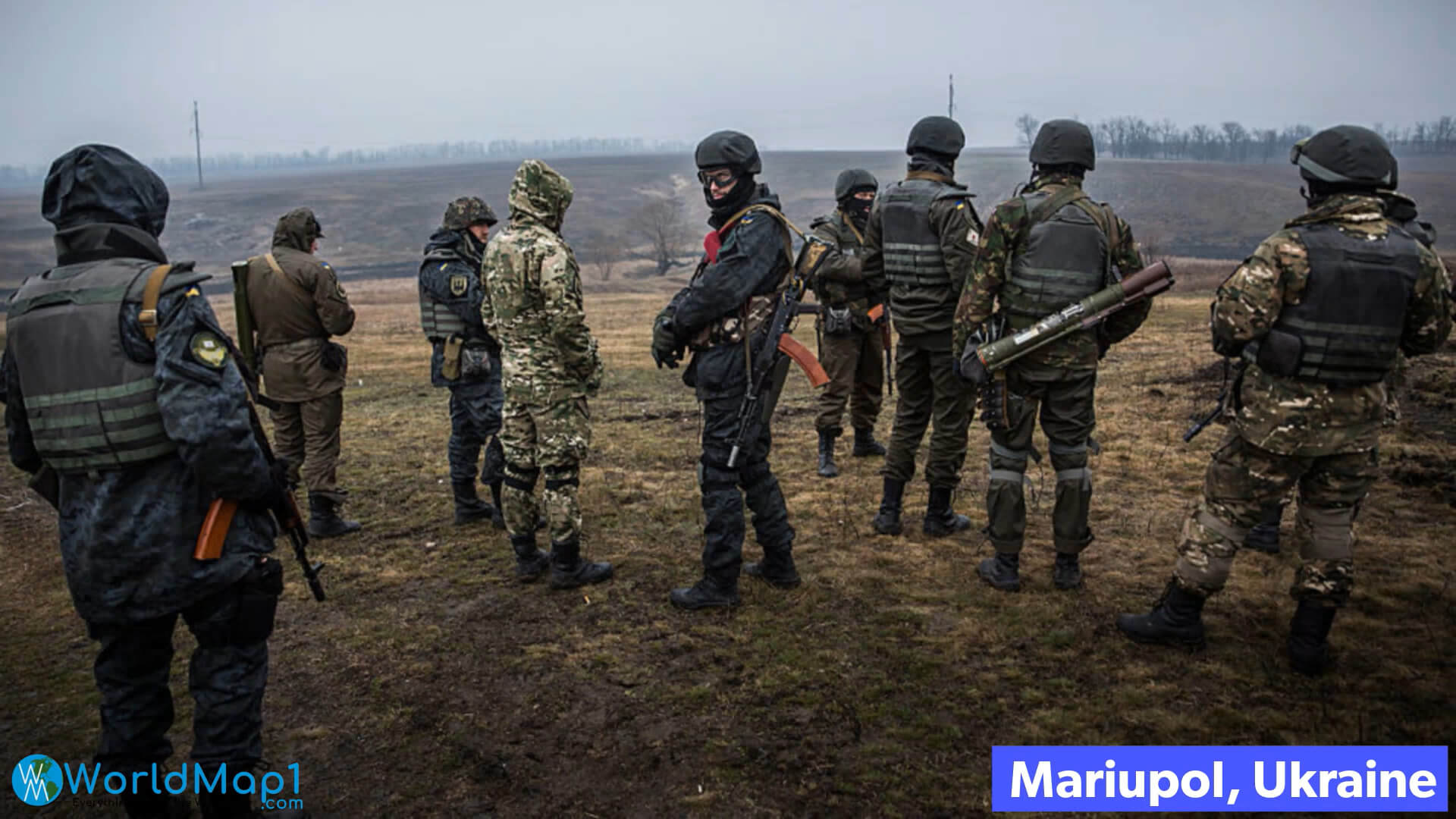 Conflit de Marioupol en Ukraine